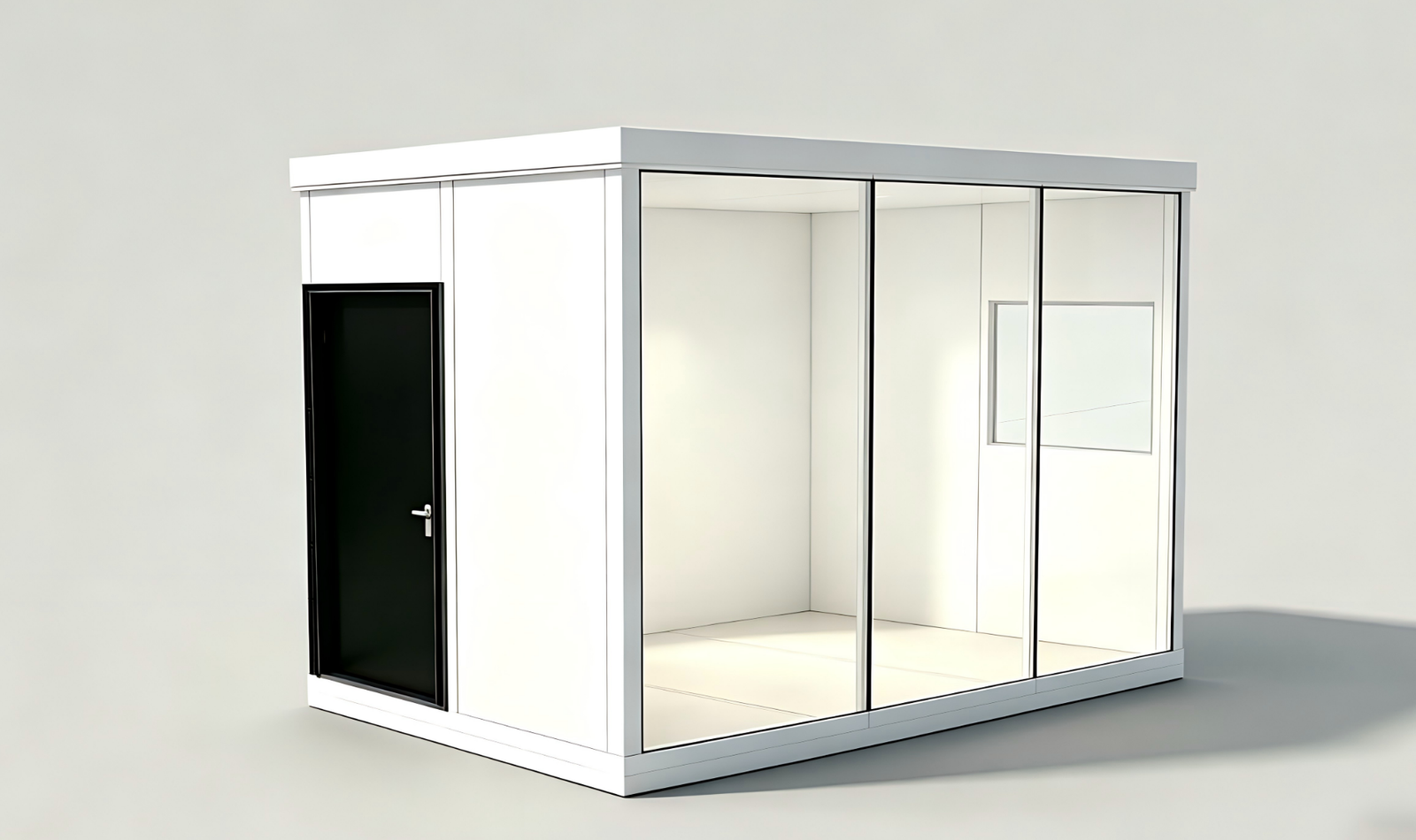 Sample quotation sheet layout for a custom movable glass sunroom — XianYe Factory